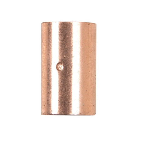 B & K NIBCO 1/4 in. Sweat X 1/4 in. D Sweat Copper Coupling with Stop 1 pk W00690D